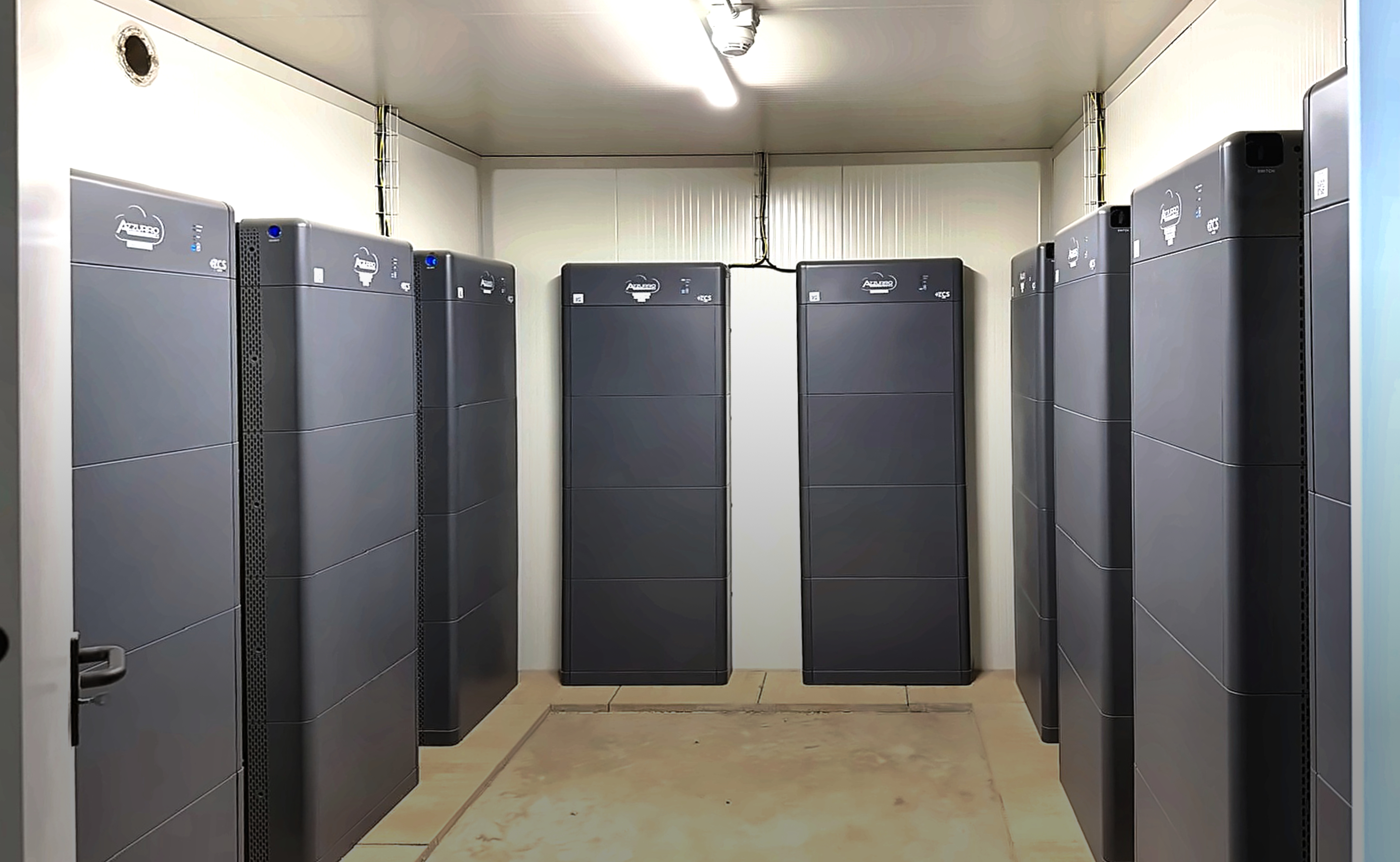 Locale batterie interno